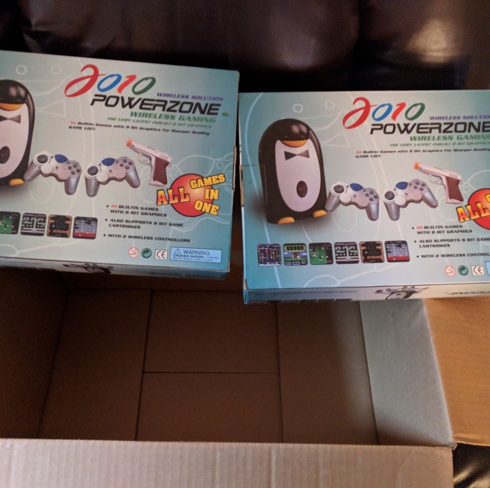 Retro preloaded penguin powerplayers
